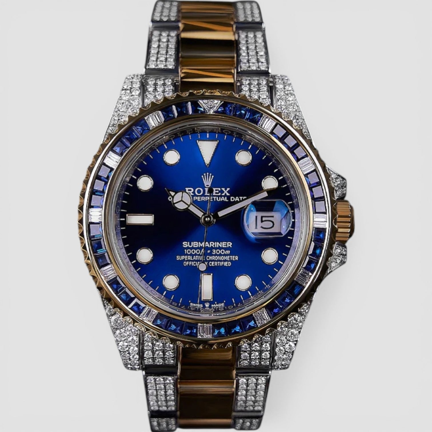 Rolex Submariner Date Oystersteel & Yellow Gold Diamond-Set