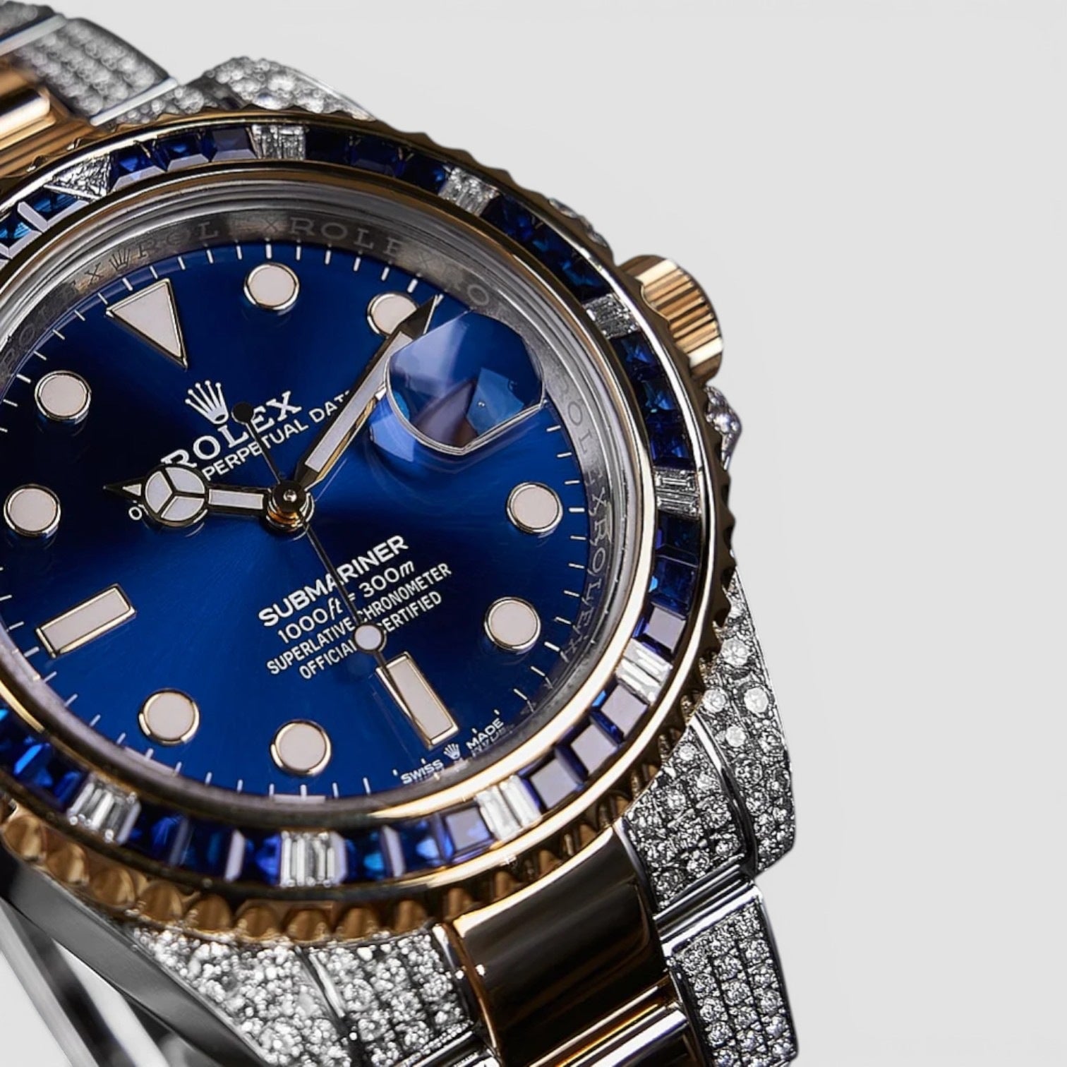 Rolex Submariner Date Oystersteel & Yellow Gold Diamond-Set