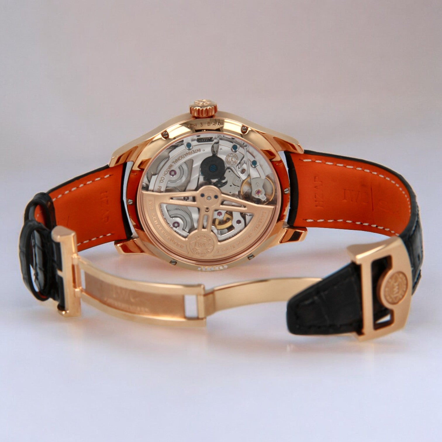 Portuguese Perpetual CalendarGrey Dial 18K Rose Gold