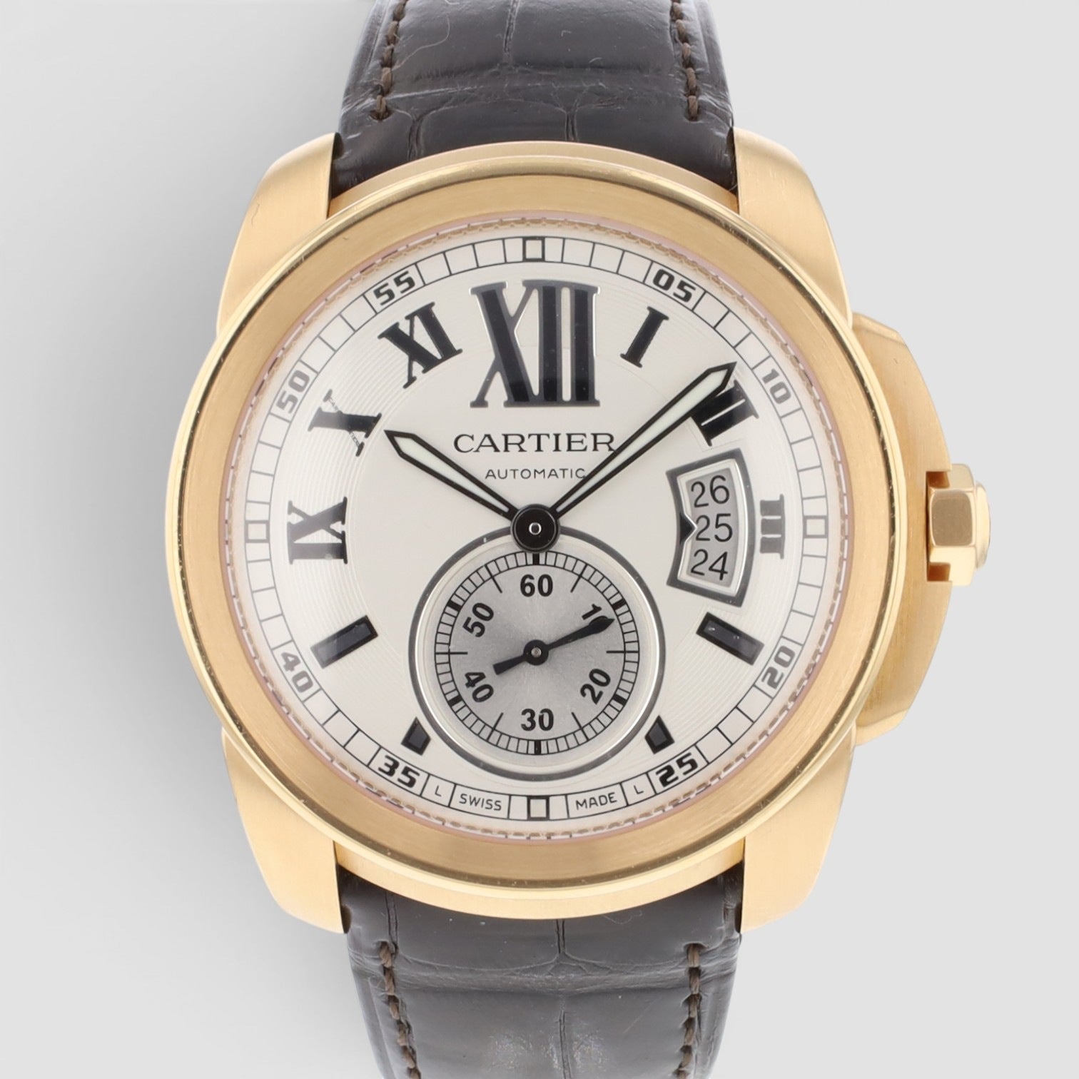 Calibre de Cartier Rose Gold