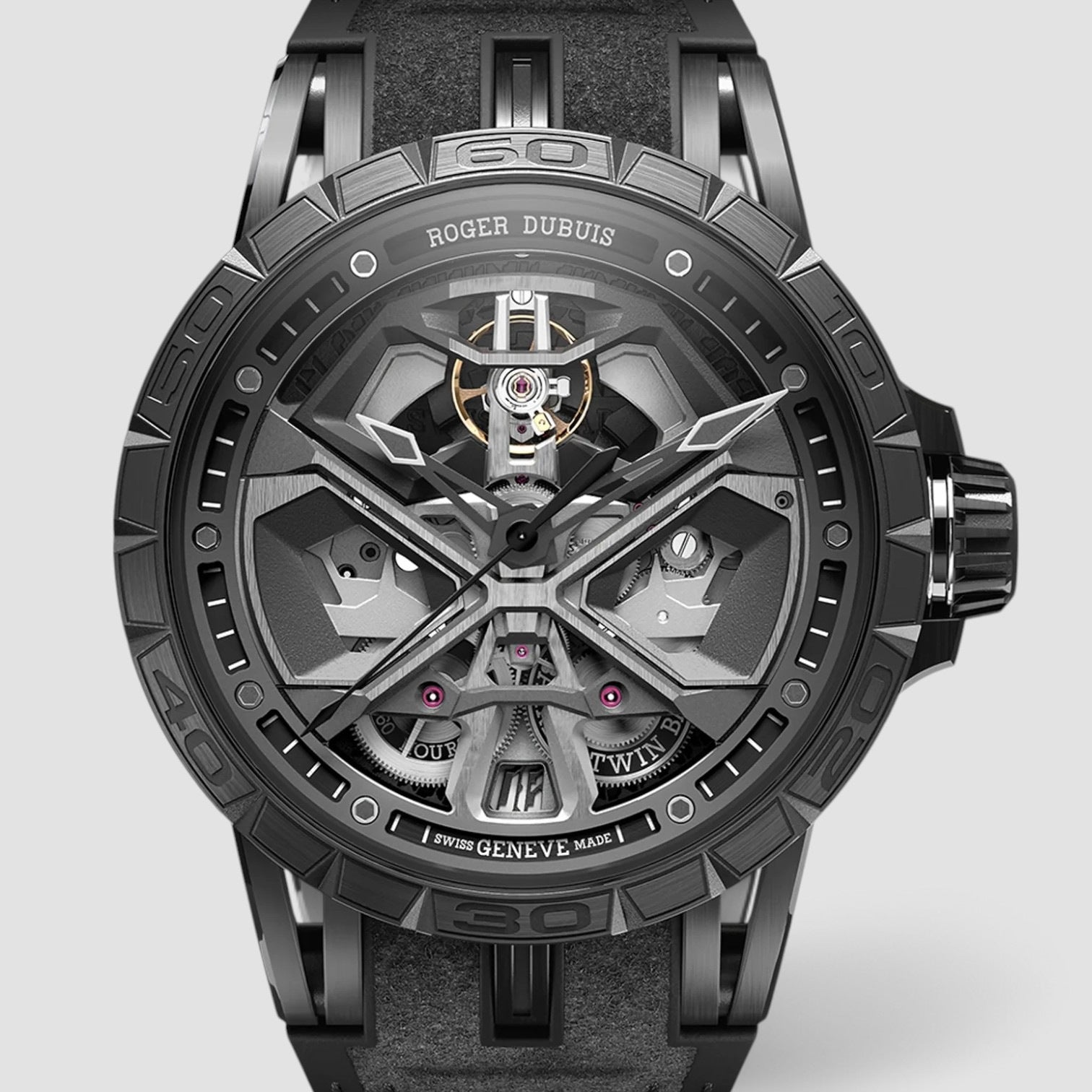 Excalibur Spider Monobalancier Huracan Watch 45mm