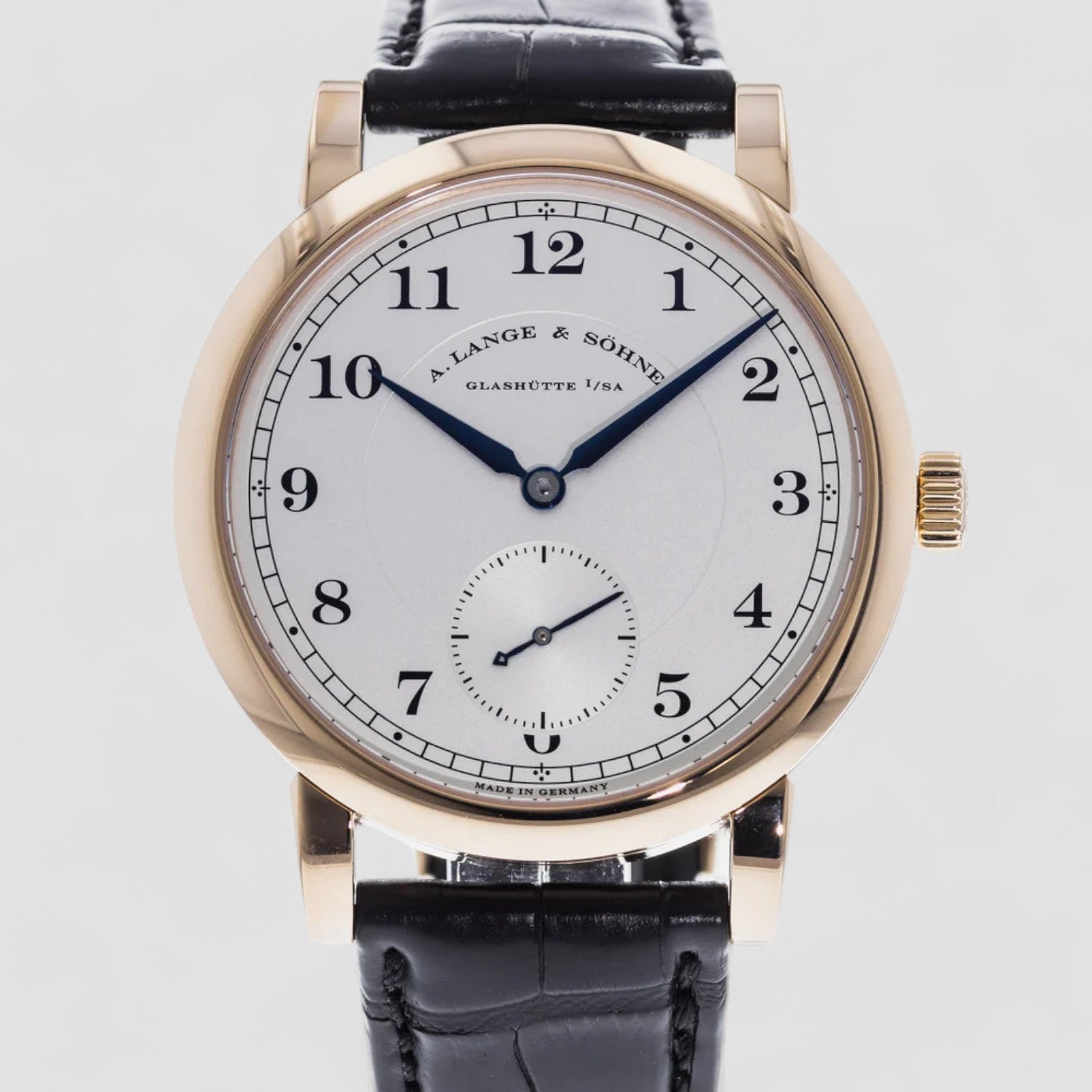 1815 Small Seconds 233.032 18k Rose Gold 40mm Silver Dial