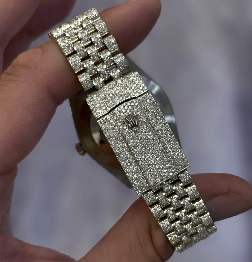 Datejust 41 Iced Out Rainbow Jubilée