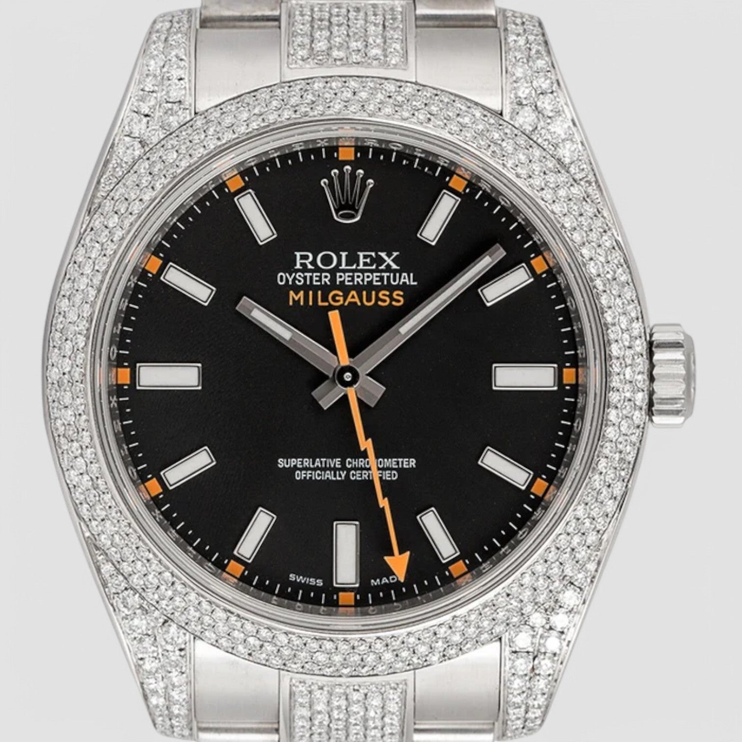 Milgauss 116400 Iced Out