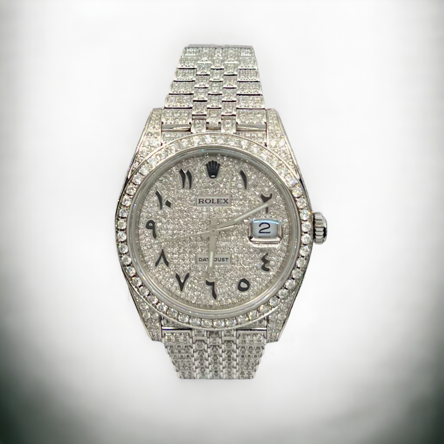 DATEJUST 41MM - ARABIC FULL ICED JUBILEE