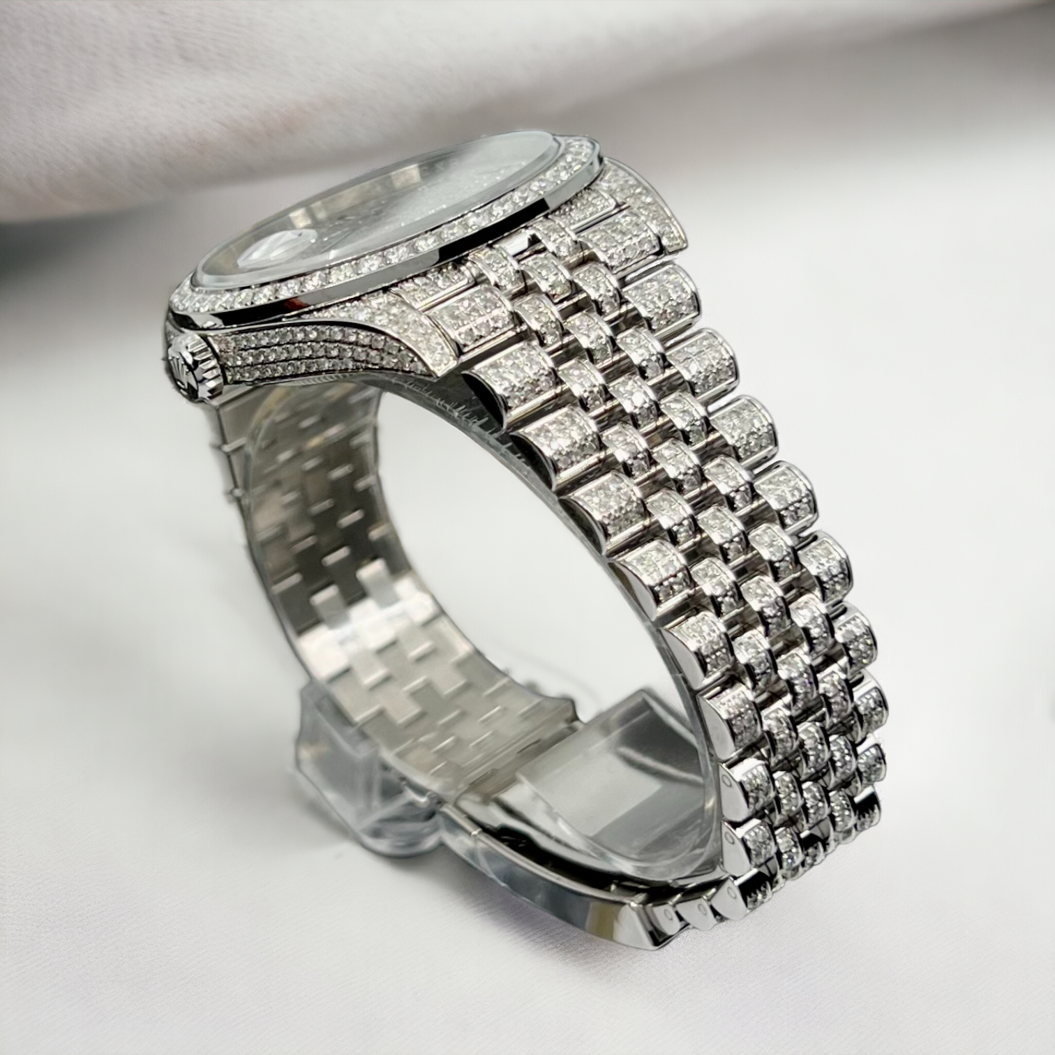 DATEJUST 41MM - ARABIC FULL ICED JUBILEE