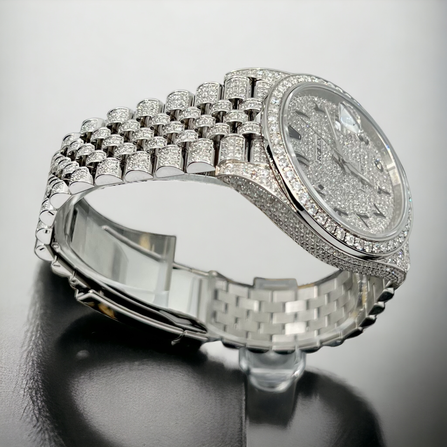 DATEJUST 41MM - ARABIC FULL ICED JUBILEE