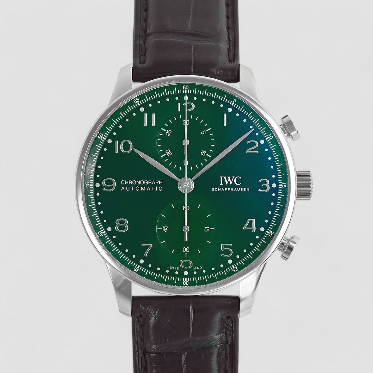 Portuguese Chronograph 41mm Steel Green Dial Automatic