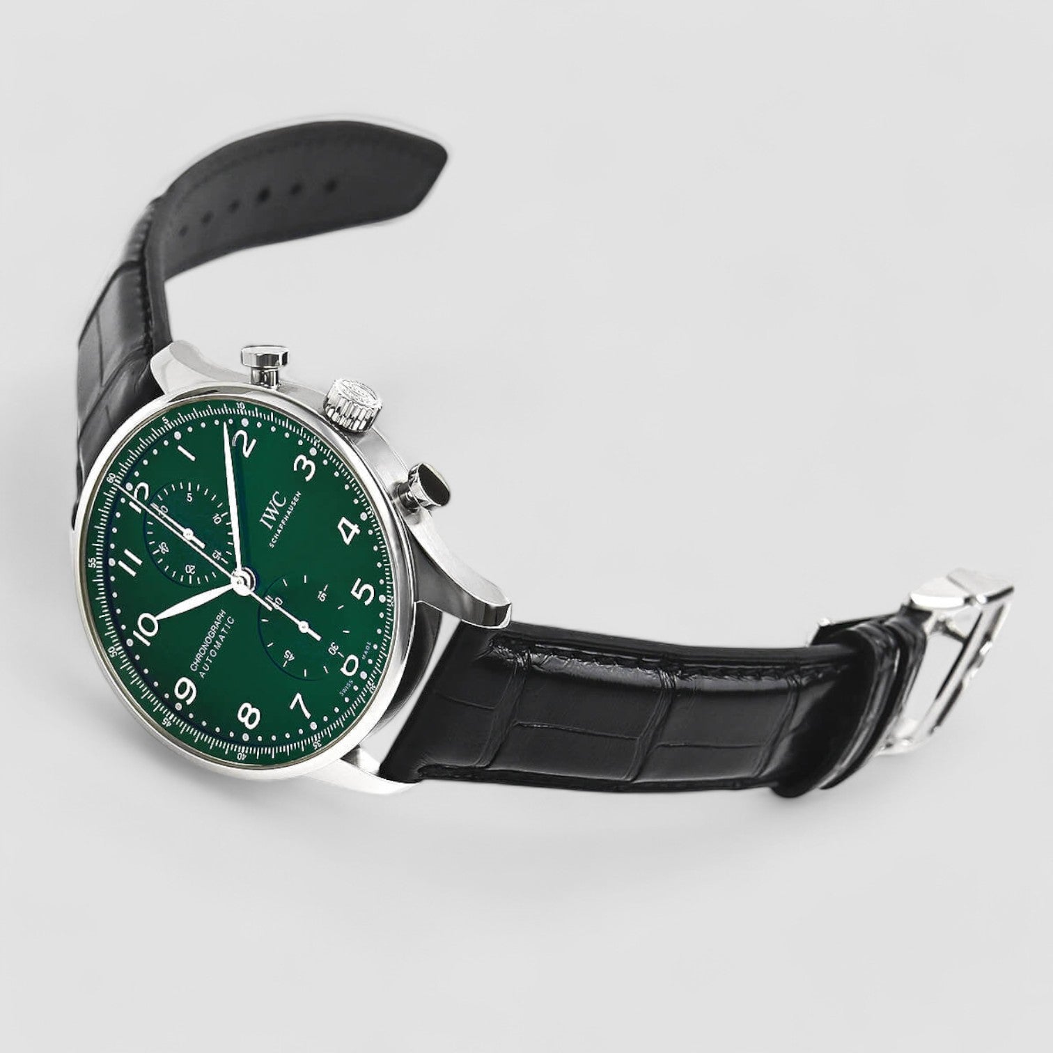 Portuguese Chronograph 41mm Steel Green Dial Automatic