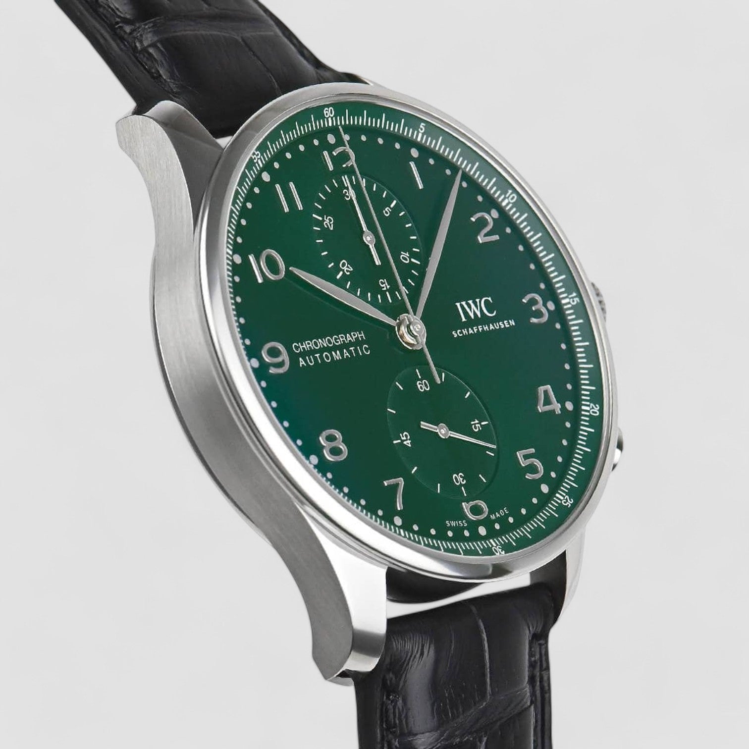 Portuguese Chronograph 41mm Steel Green Dial Automatic