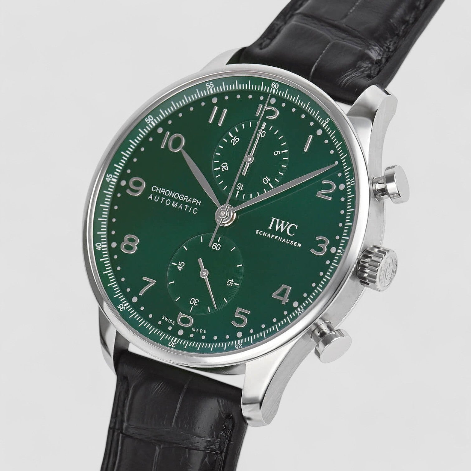 Portuguese Chronograph 41mm Steel Green Dial Automatic