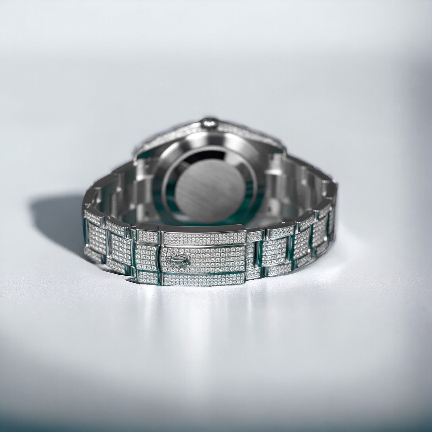 Datejust 41 Oyster - Iced Out Rainbow - Custom Diamond Set