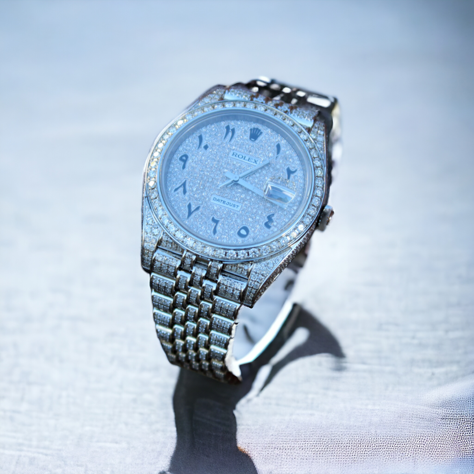 DATEJUST 41MM - ARABIC FULL ICED JUBILEE
