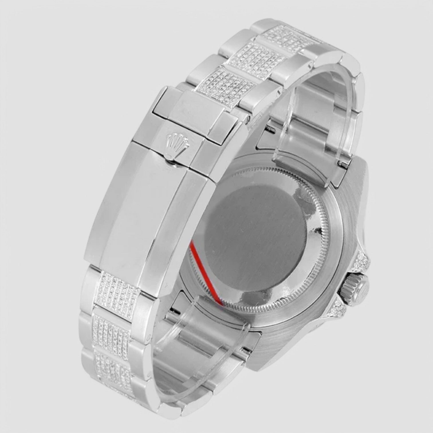 GMT-Master II 116710LN Rainbow Iced Out