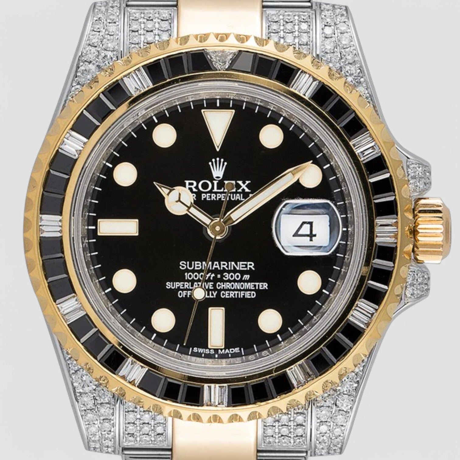 Submariner Date 40mm Iced Out1