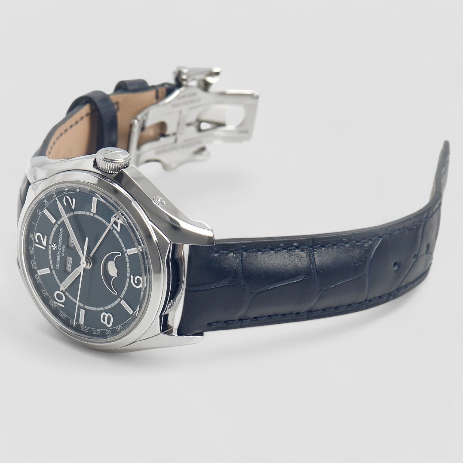 Fiftysix Complete Calendar SS Blue Dial