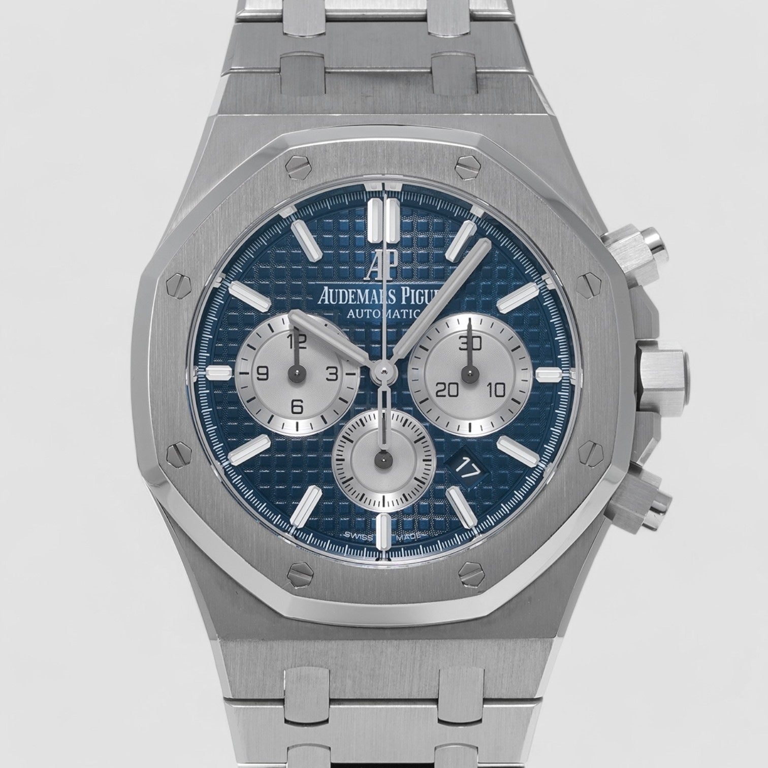 Royal Oak Chronograph Blue Dial SS 41MM