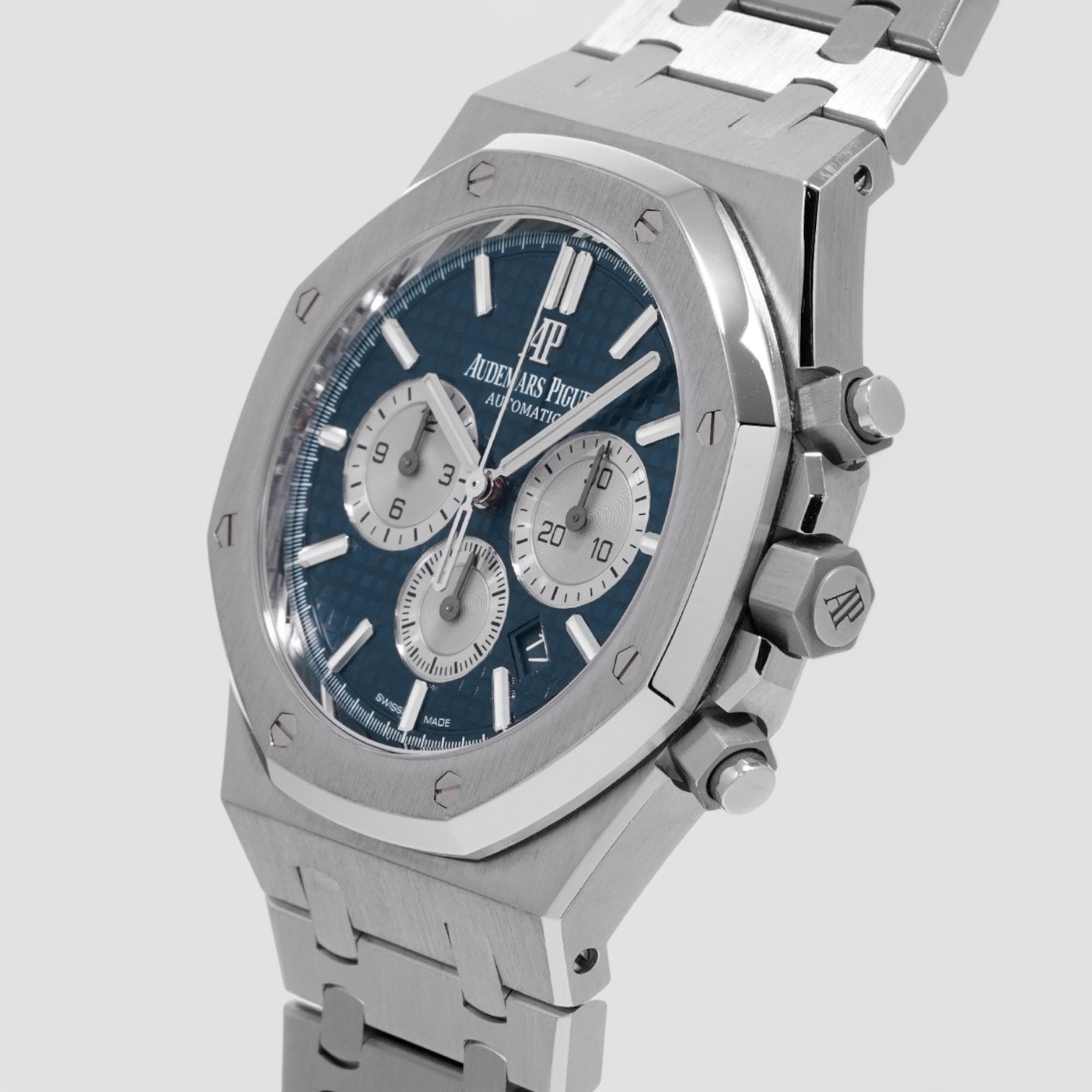 Royal Oak Chronograph Blue Dial SS 41MM