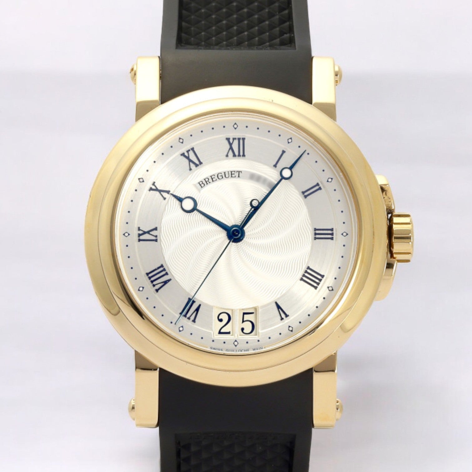 Marine Automatic Big Date 18K Yellow Gold