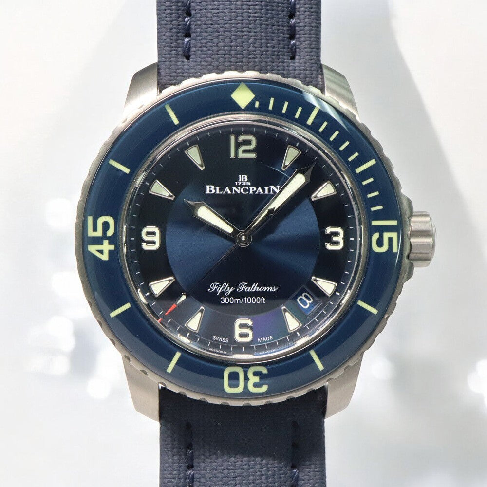 Fifty Fathoms/ Blue Dial / Titanium