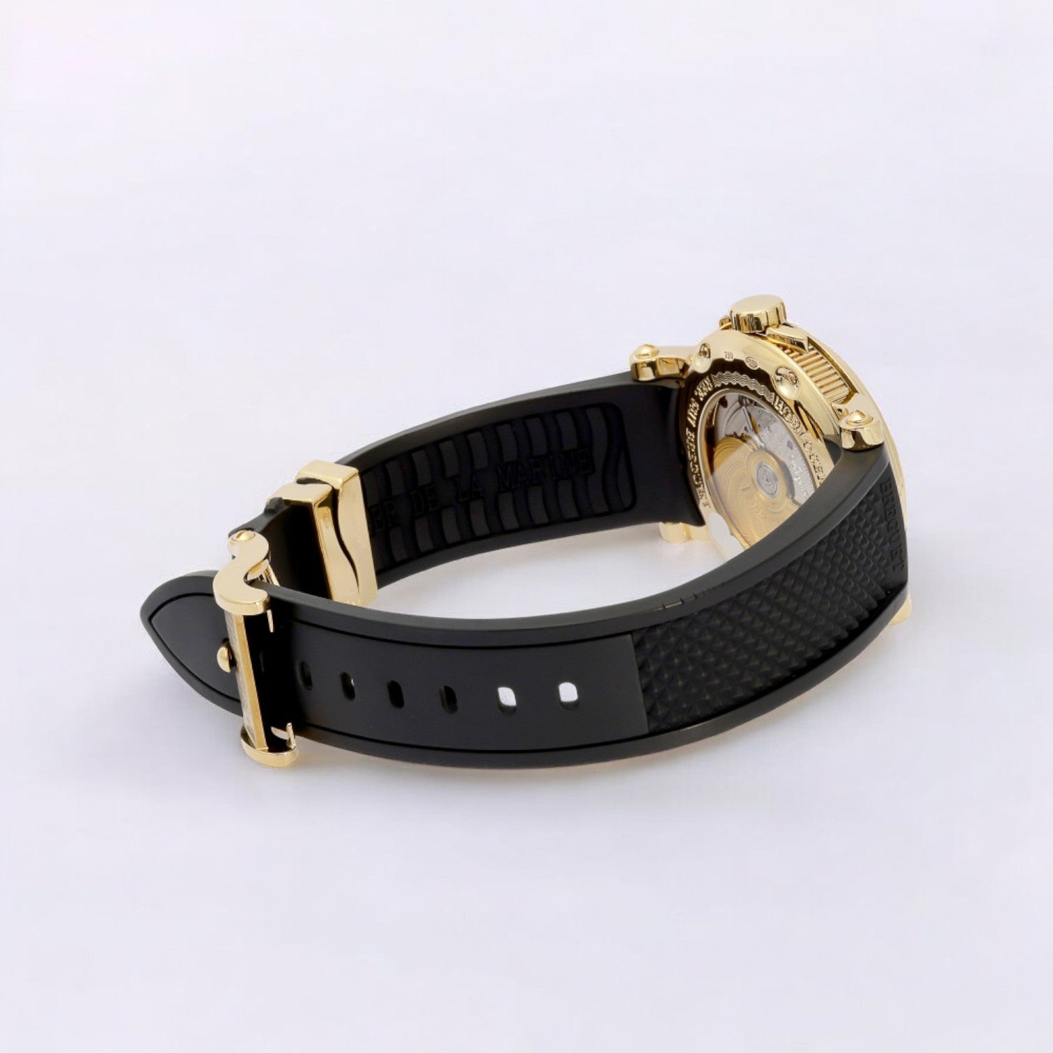 Marine Automatic Big Date 18K Yellow Gold