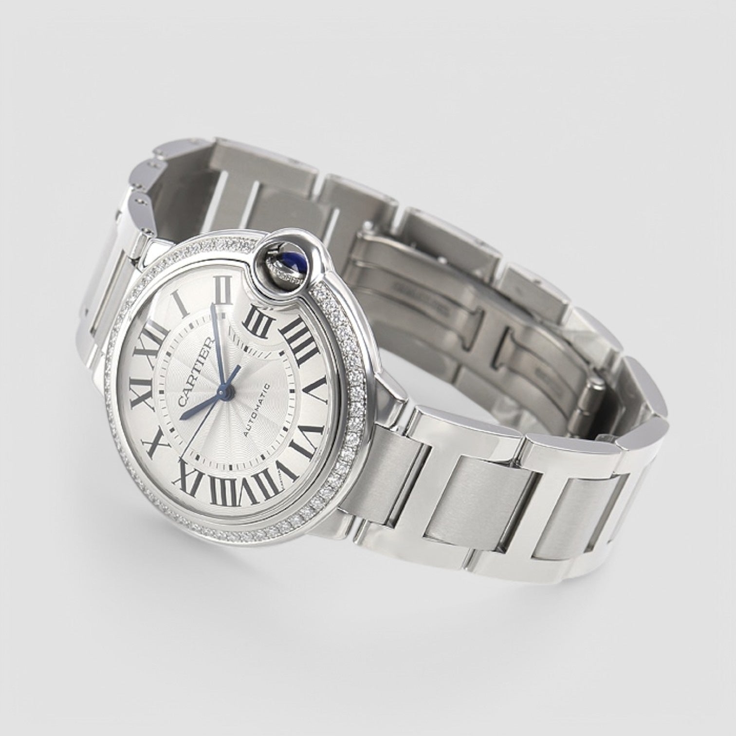 Cartier Ballon Bleu W4BB0017 – Steel & Diamond Bezel