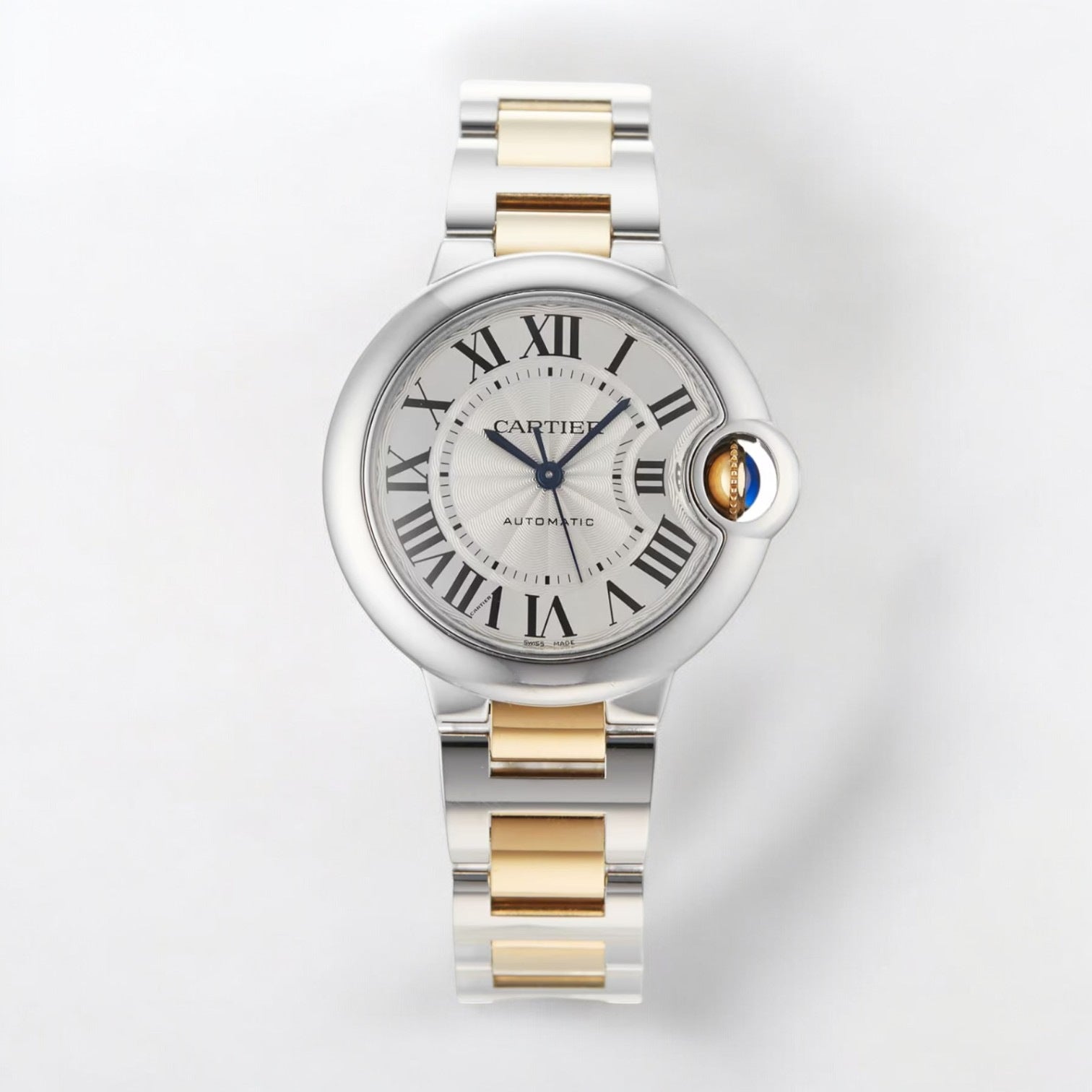 Ballon Bleu 33mm Midsize Steel & Yellow Gold Watch