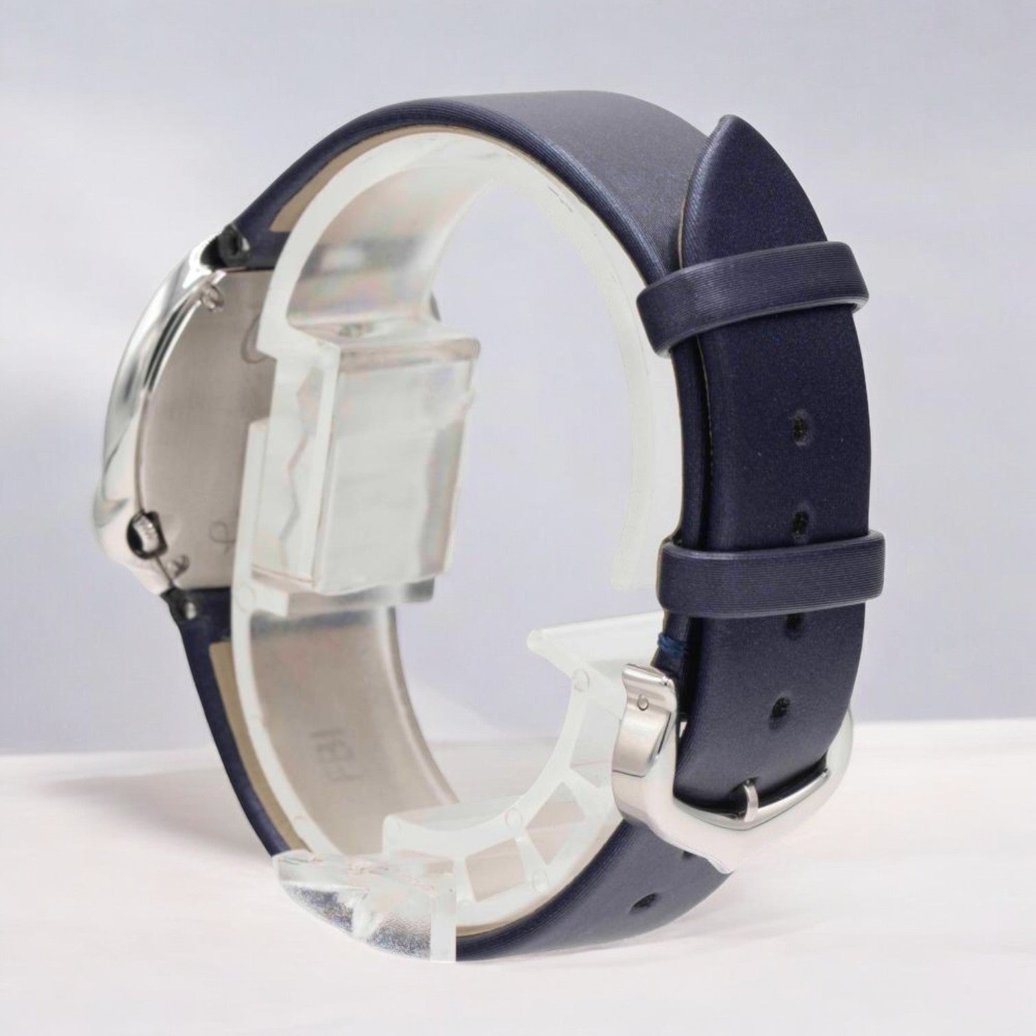 Ballon Blanc De Cartier Quartz Diamonds Leather 30