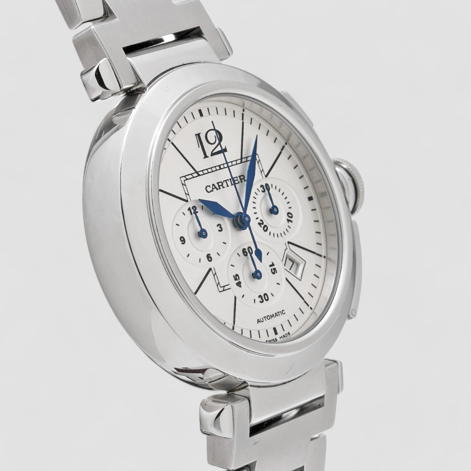 Pasha W31085M7 – Steel Chronograph Unisex Luxury Watch