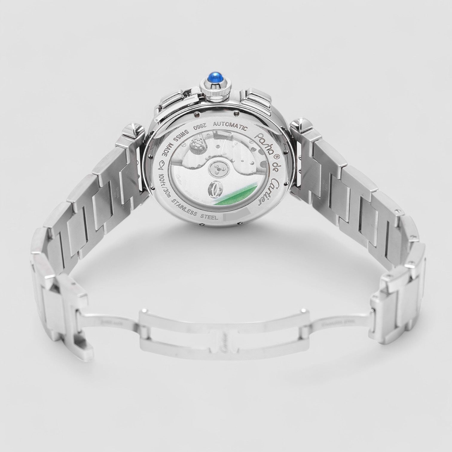 Pasha W31085M7 – Steel Chronograph Unisex Luxury Watch