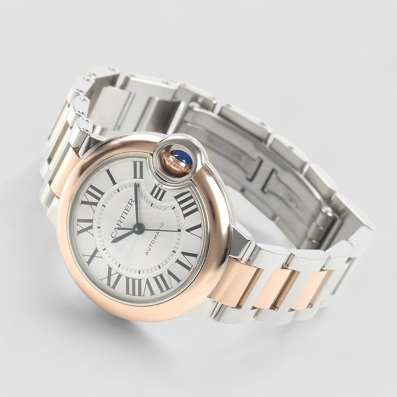 Ballon Bleu 33mm 18kt Rose Gold and Stainless Steel