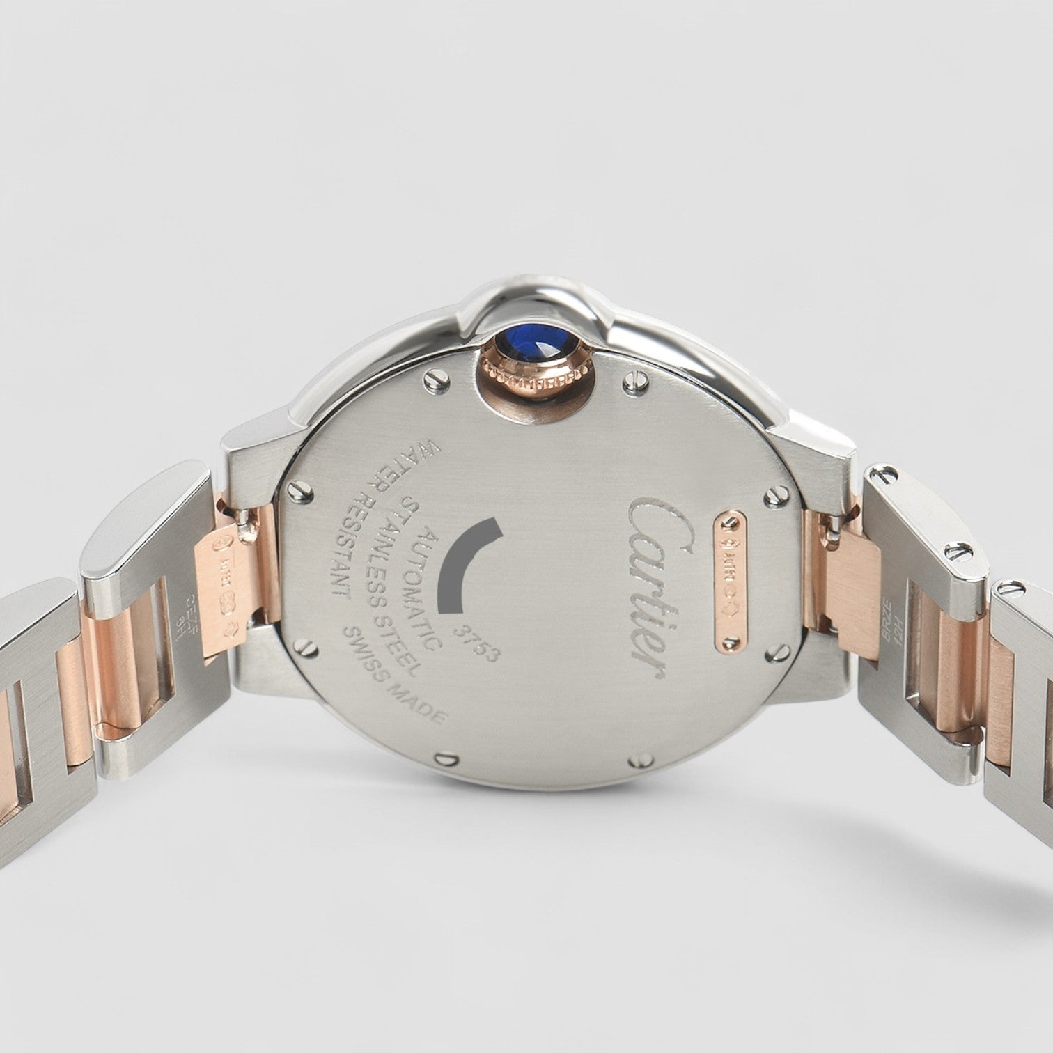Ballon Bleu 33mm 18kt Rose Gold and Stainless Steel