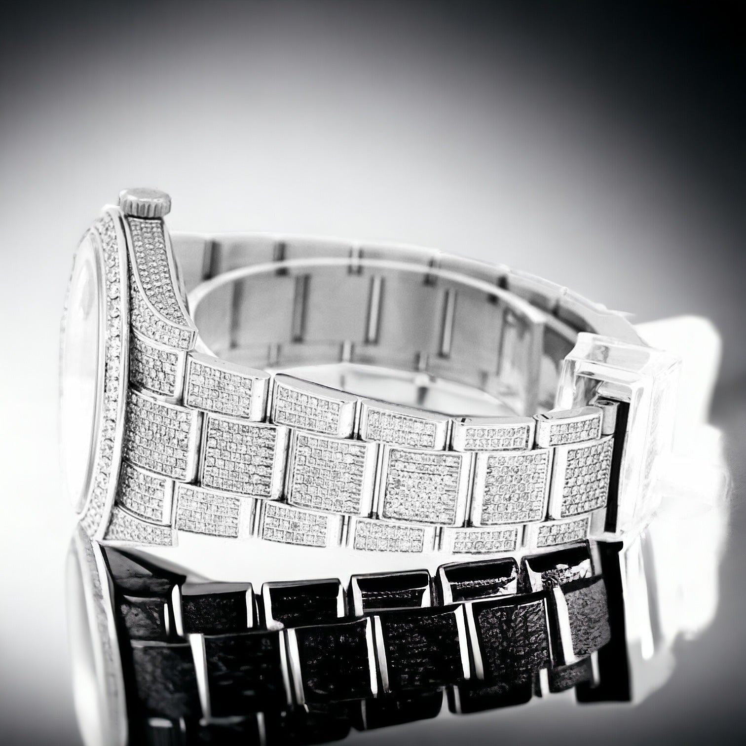Datejust 41 Roman FULL ICED OUT