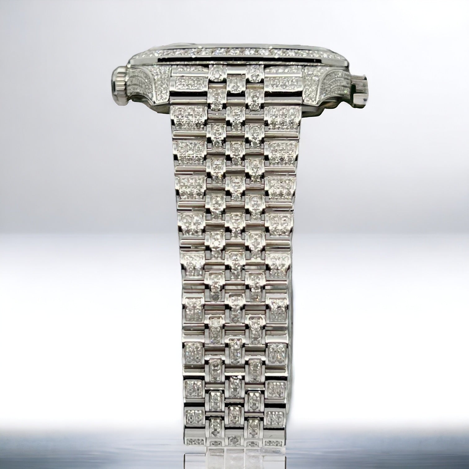 Datejust 41 Full Iced out – Diamonds – Grey Dial – Jubilee
