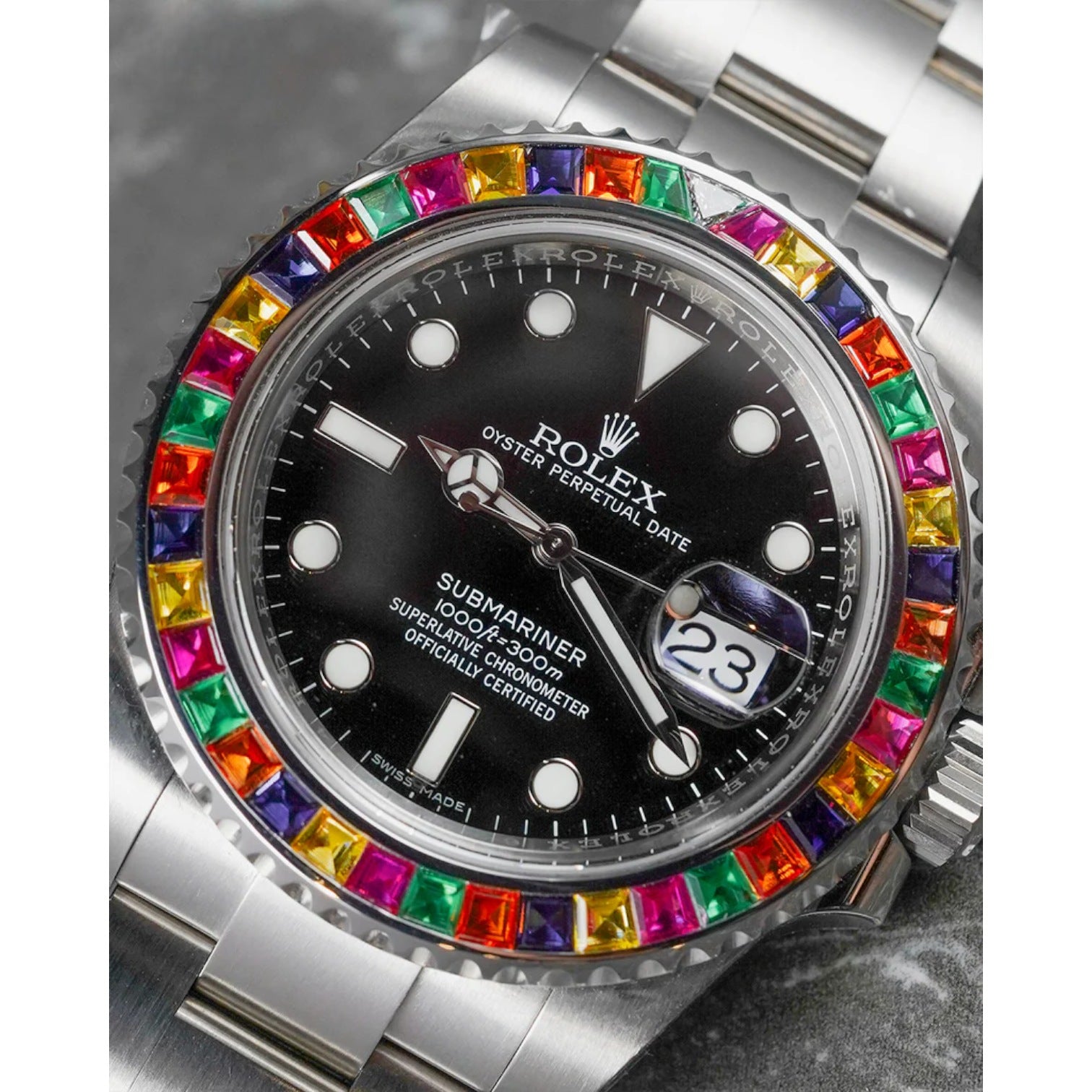 Submariner Date New Haribo Diamond Bezel - Iced Out - Custom