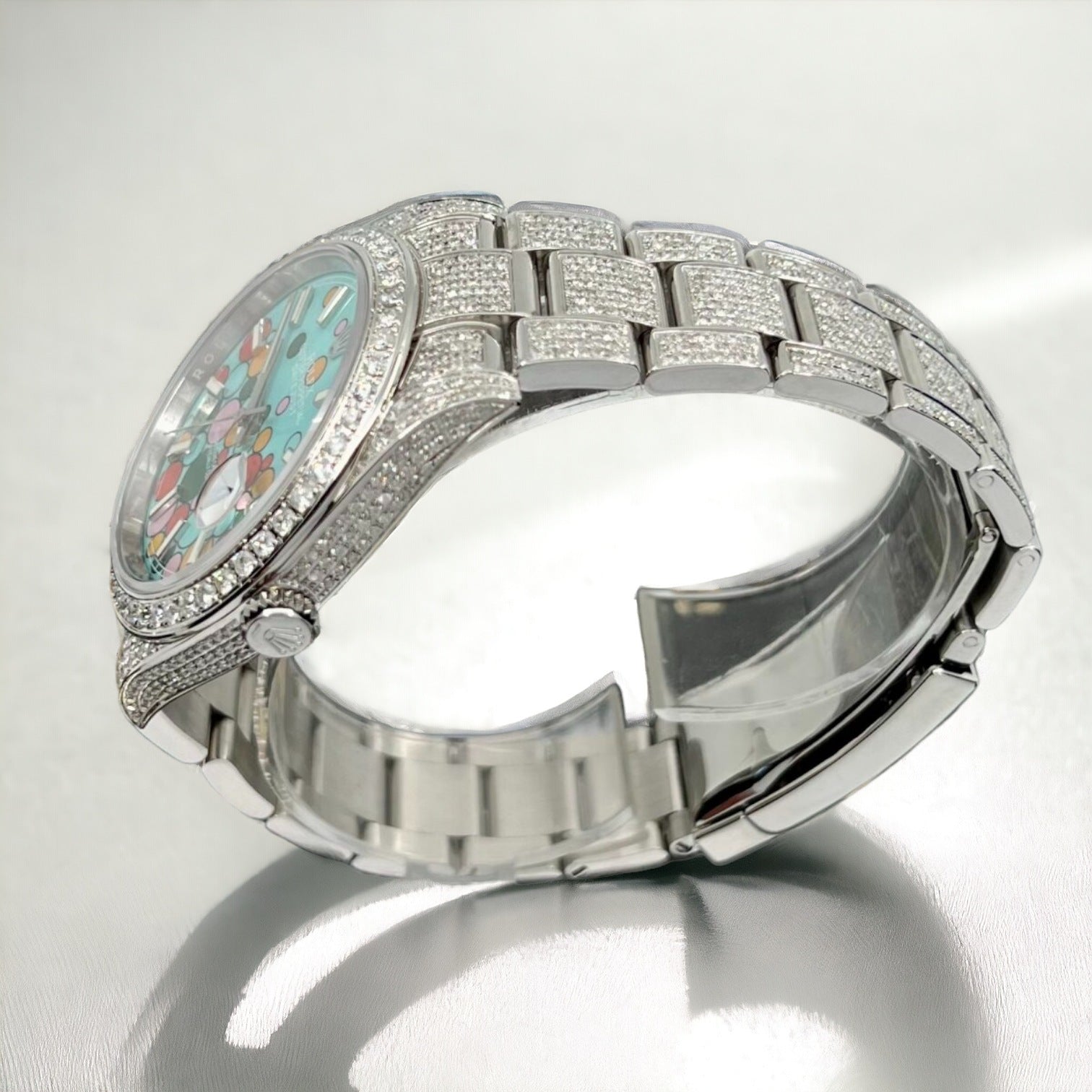Datejust 41 Full Iced out – Diamonds – Celebrations Dial