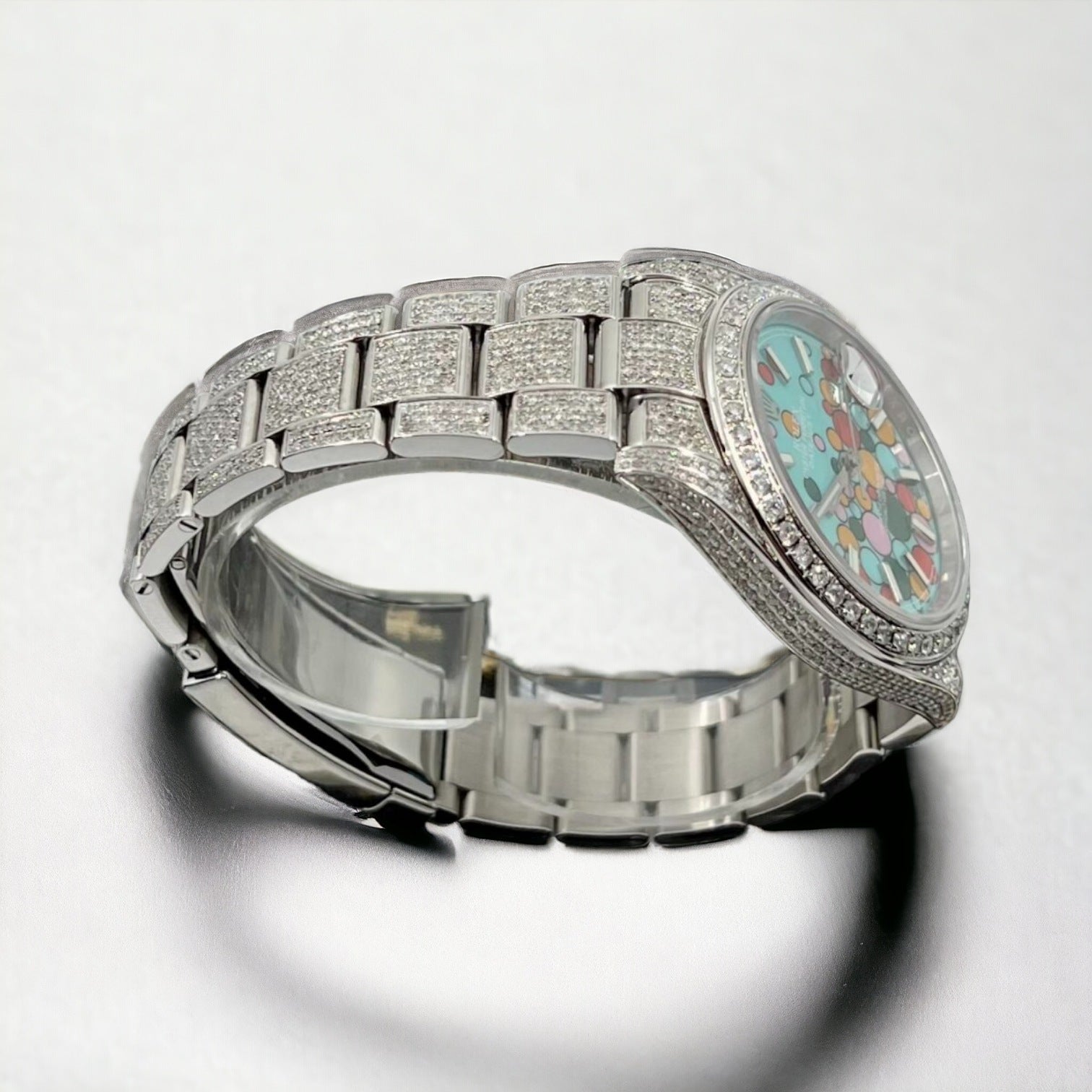 Datejust 41 Full Iced out – Diamonds – Celebrations Dial