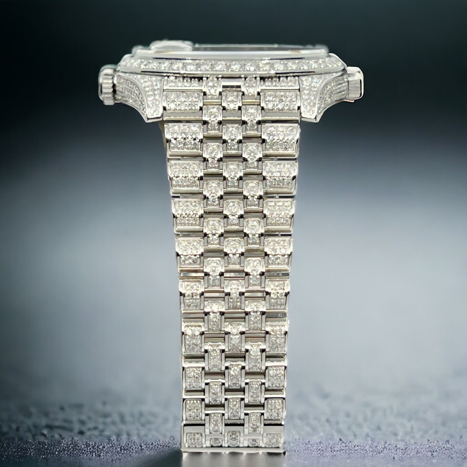 Datejust 41 Full Iced out – Diamonds – Green Dial – Jubilee