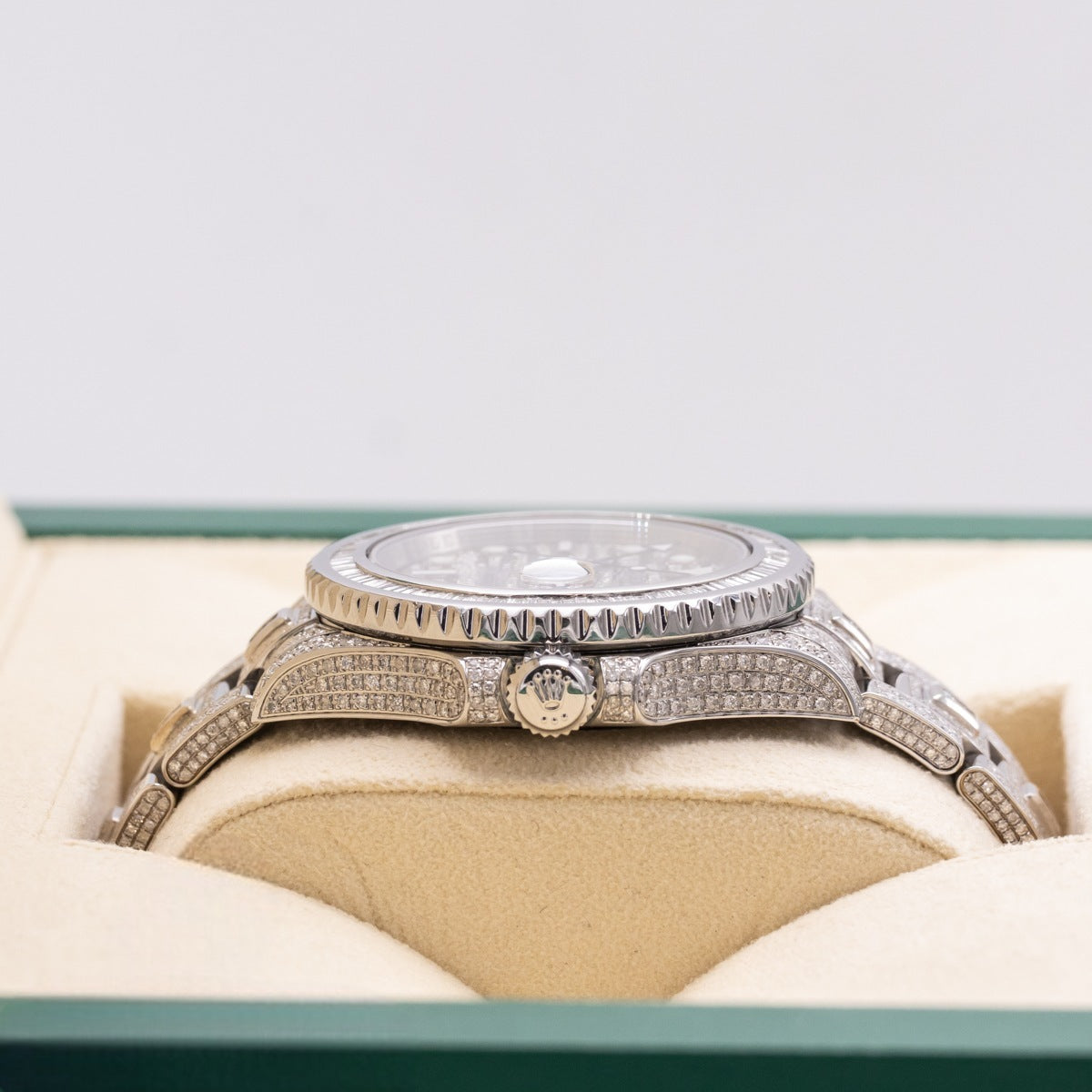 GMT-Master II – Oyster – Custom Diamond-Set - Iced Out