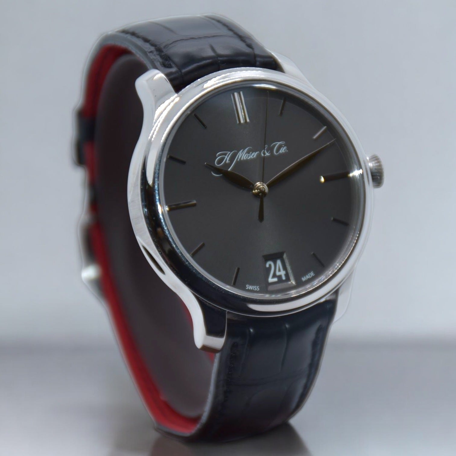 Endeavour Monard Date Platinum 40.8mm