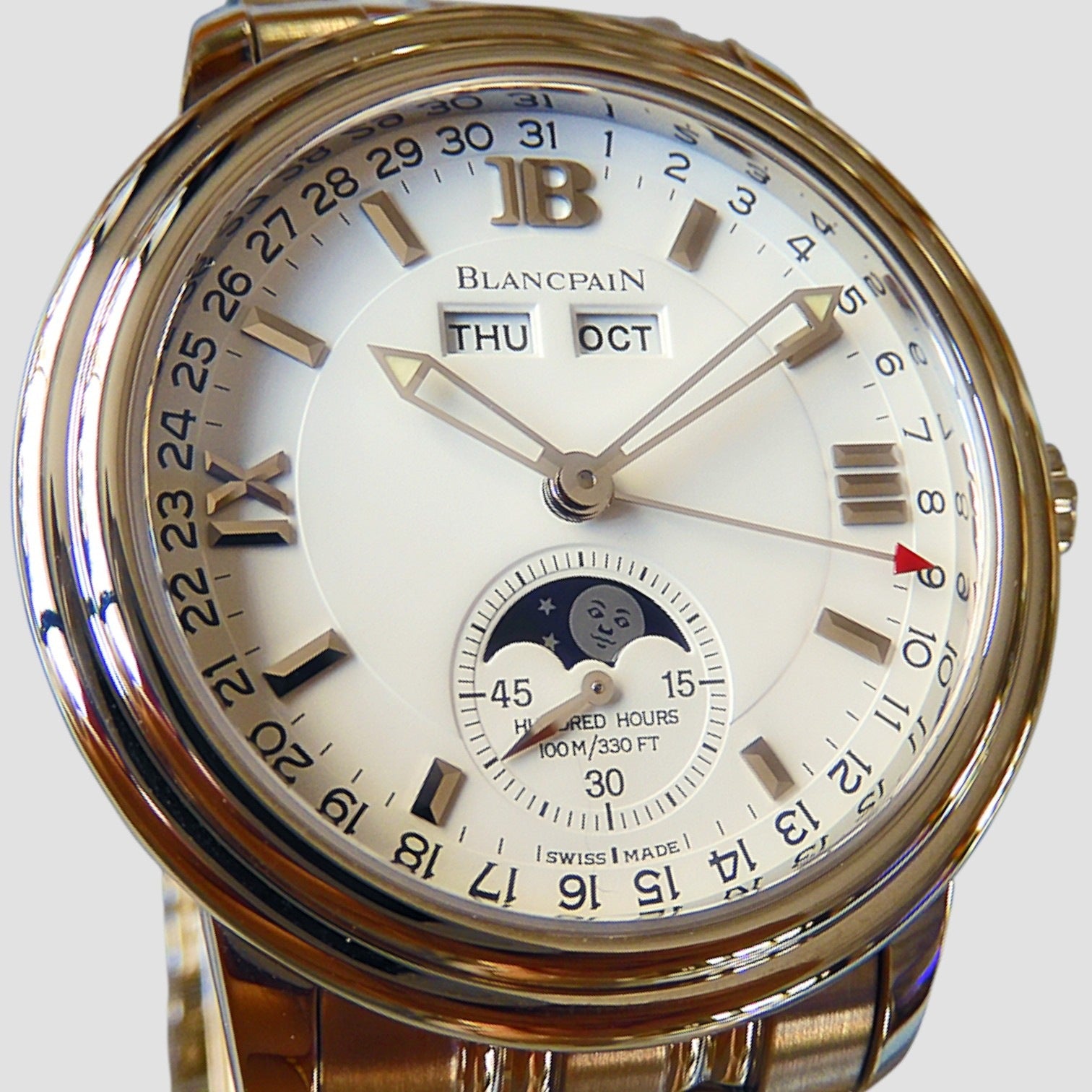Complete Calendar White Dial SS / SS