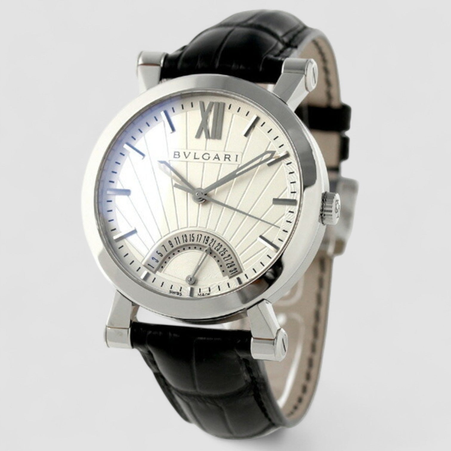 Sotirio Bulgari Automatic Silver Men's Watch