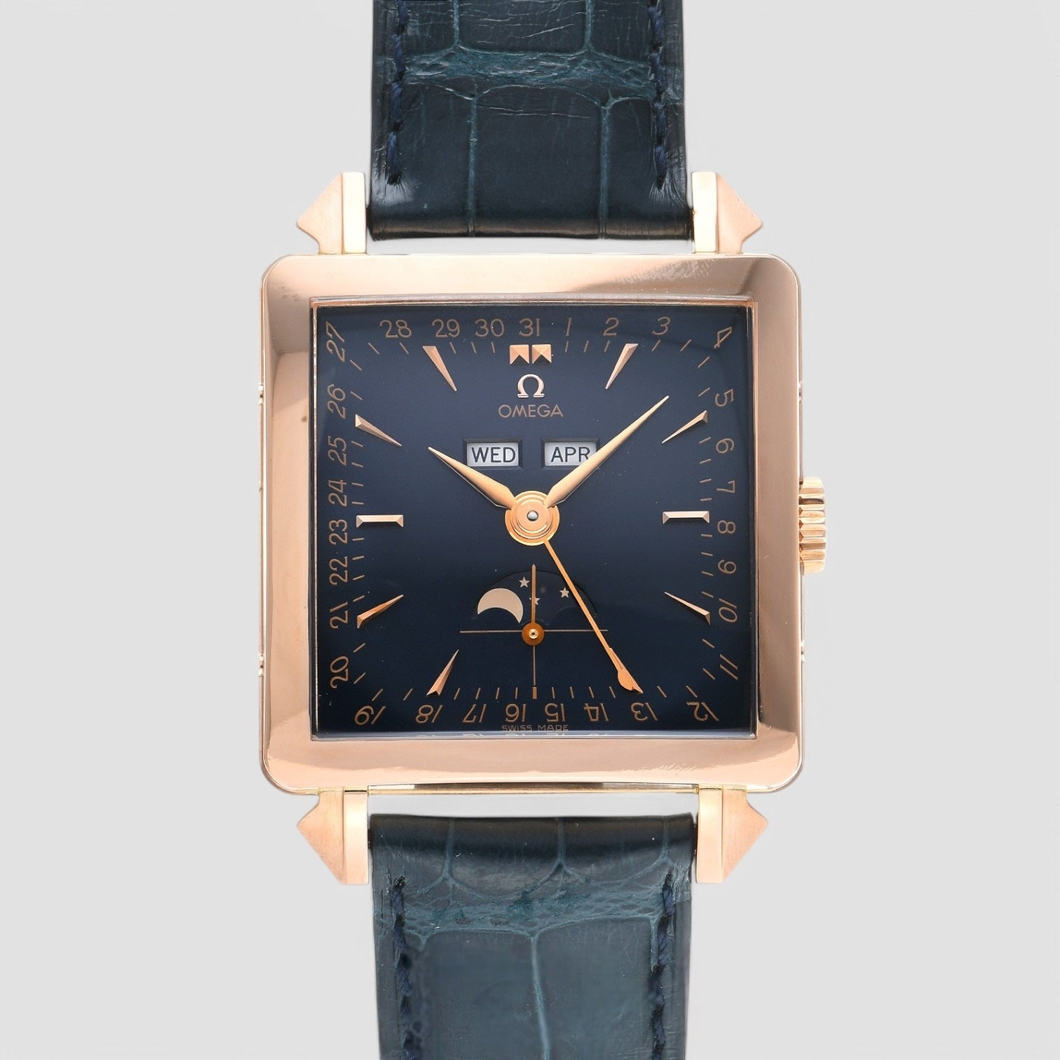 Museum Collection 1951 Cosmic 18k Rose Gold Mens Watch