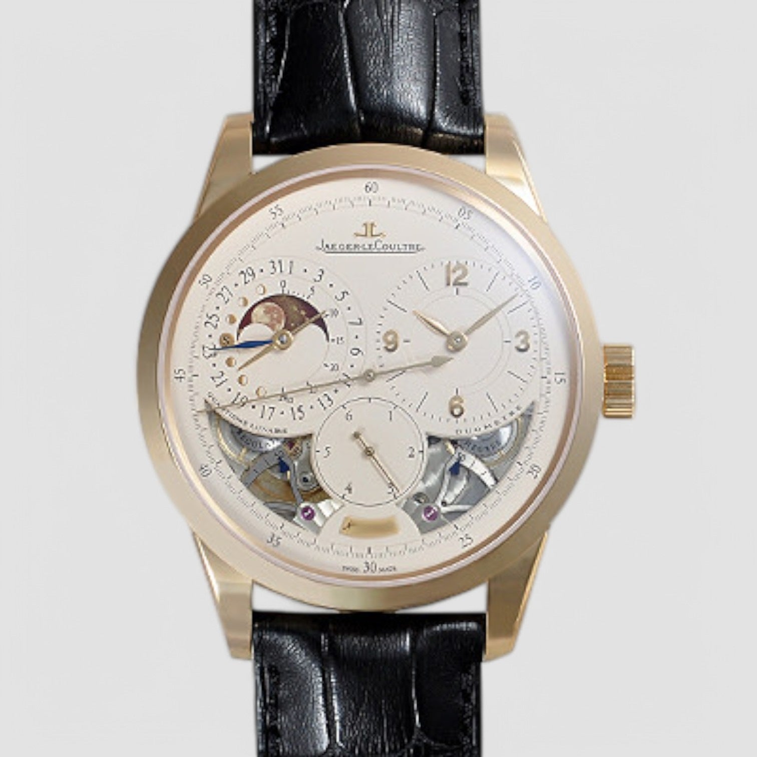 Duometre a Quantieme Lunaire 42mm Mens Watch