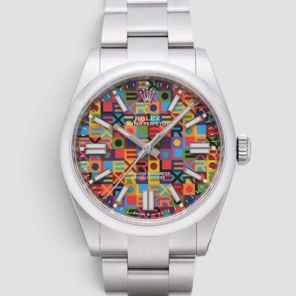 Oyster Perpetual 41 Multicoloured Jubilee Motif Dial