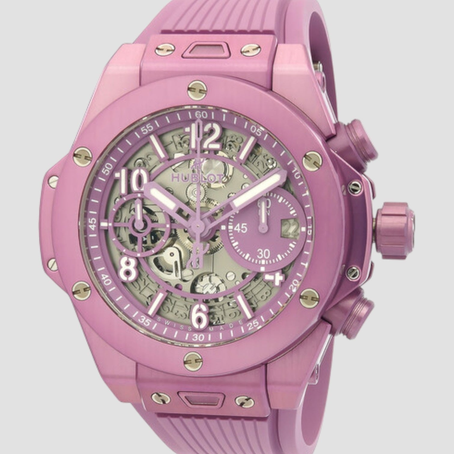 Big Bang Summer Purple Chronograph Automatic Men's Watch