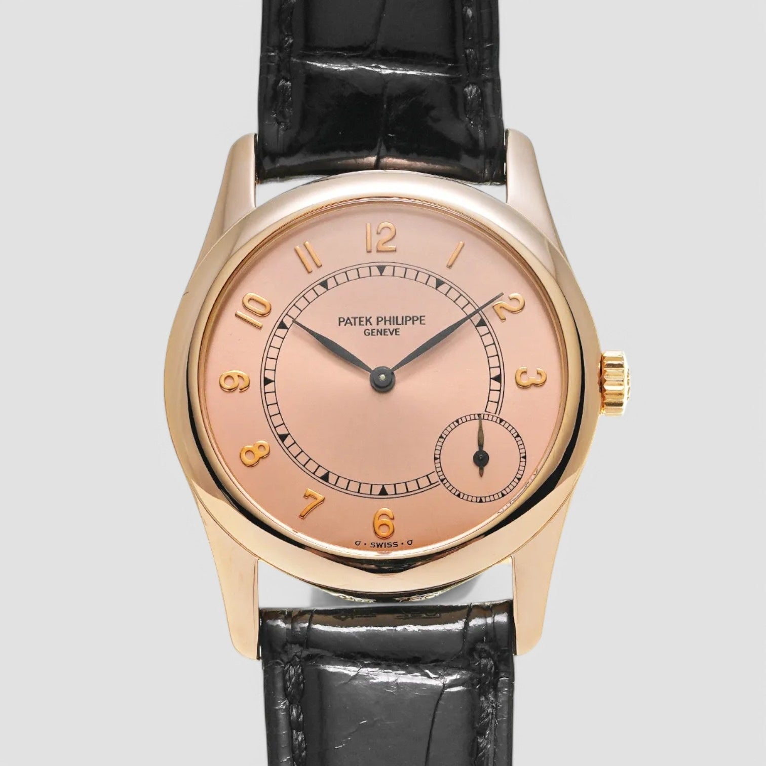 Calatrava Automatic 18K Rose Gold / Pink Dial