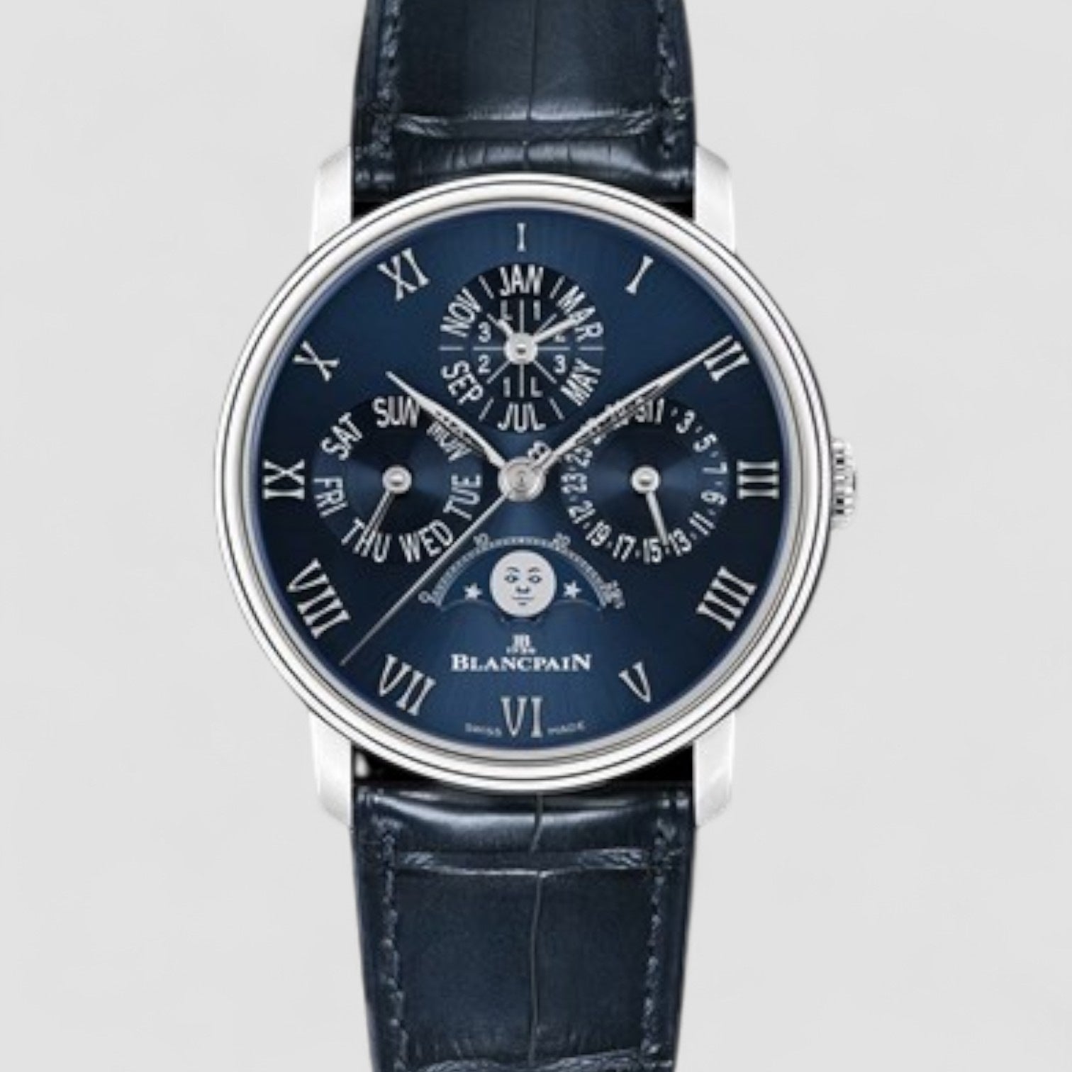 Quantieme Perpetuel Blue Dial 40mm