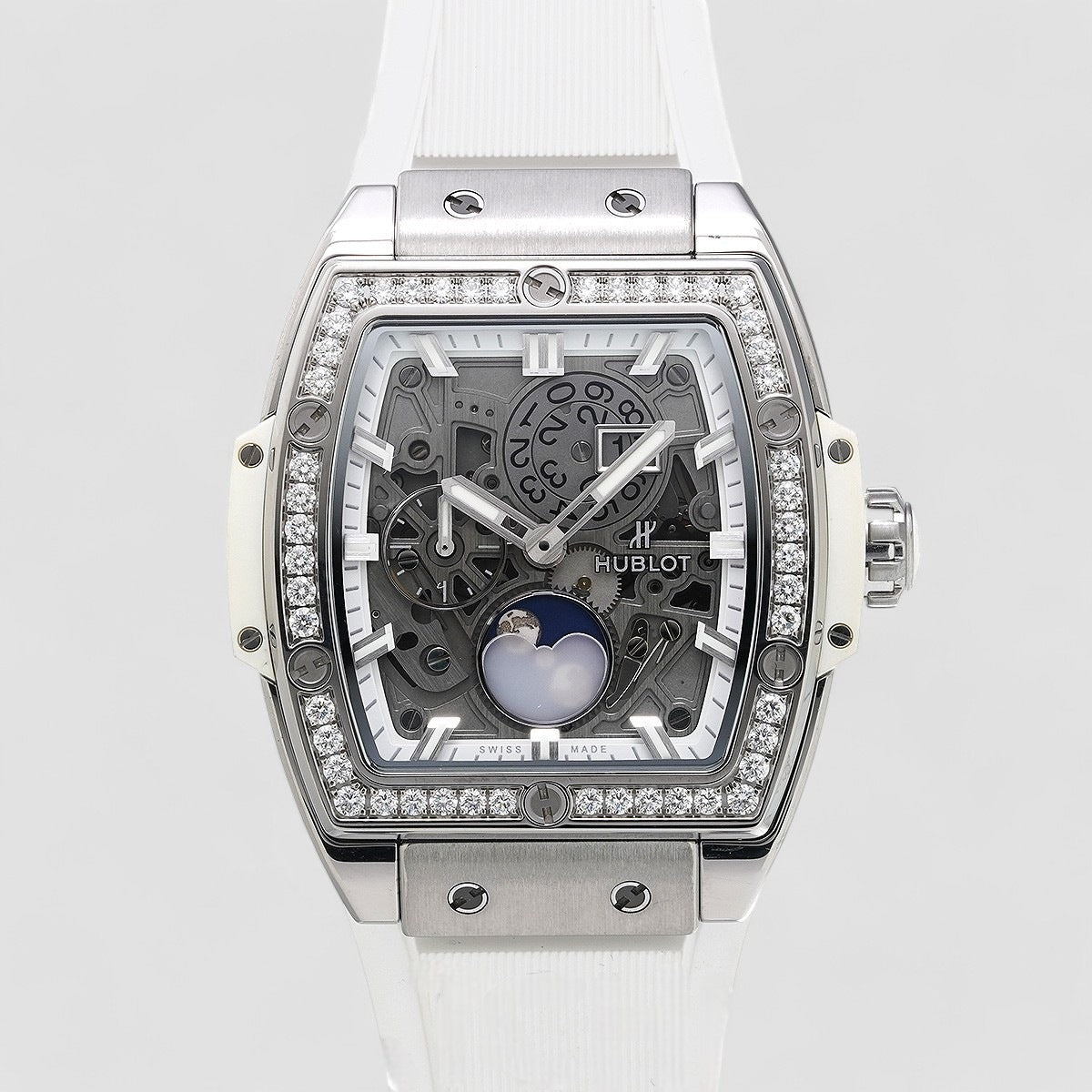 Spirit of Big Bang Moonphase Diamond Watch