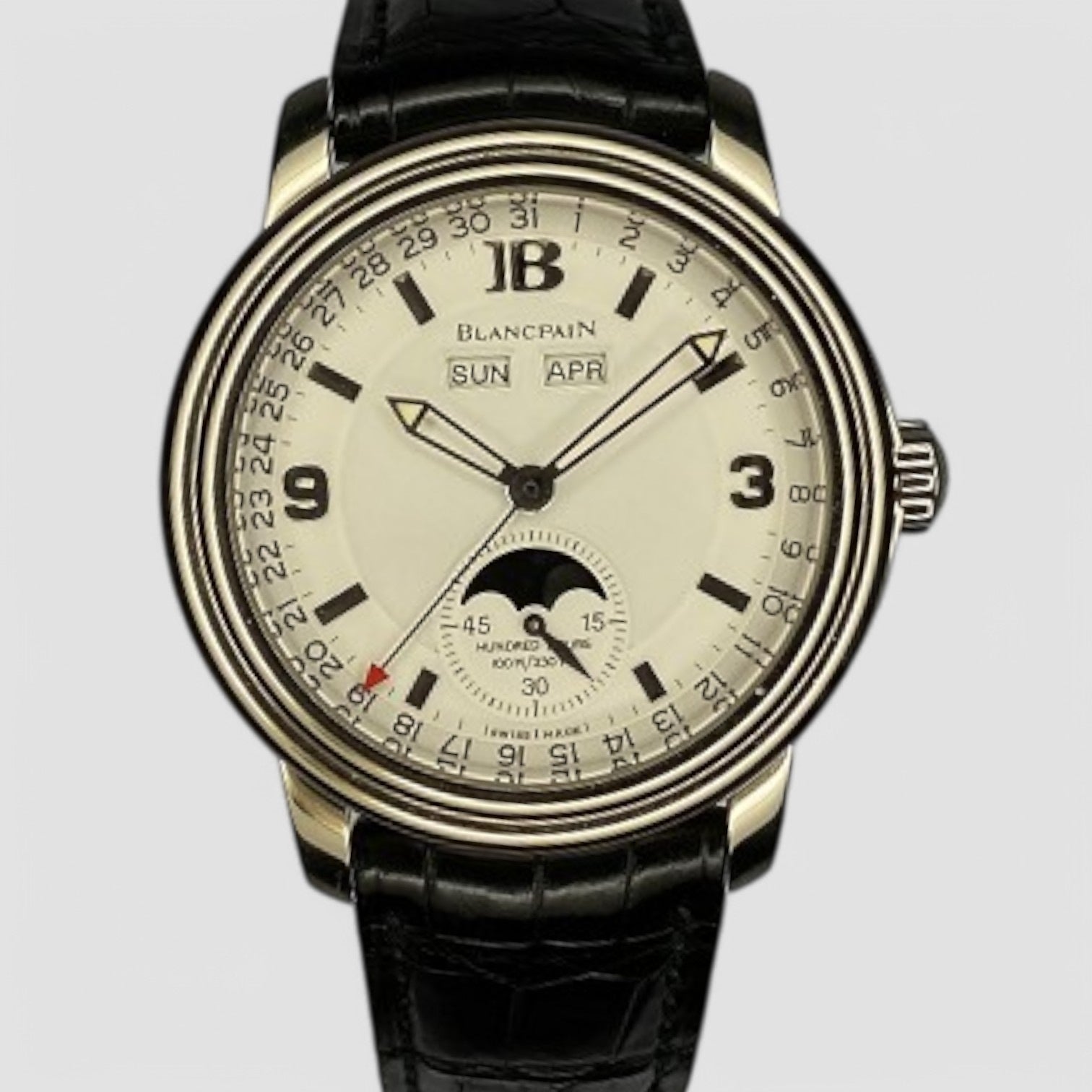 Leman Moonphase & Complete Calendar Mens Watch